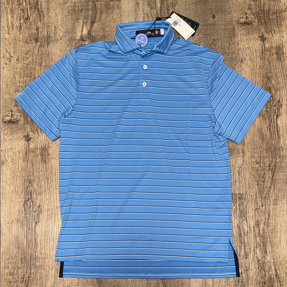 Polo by Ralph Lauren Light Blue Striped Shirt